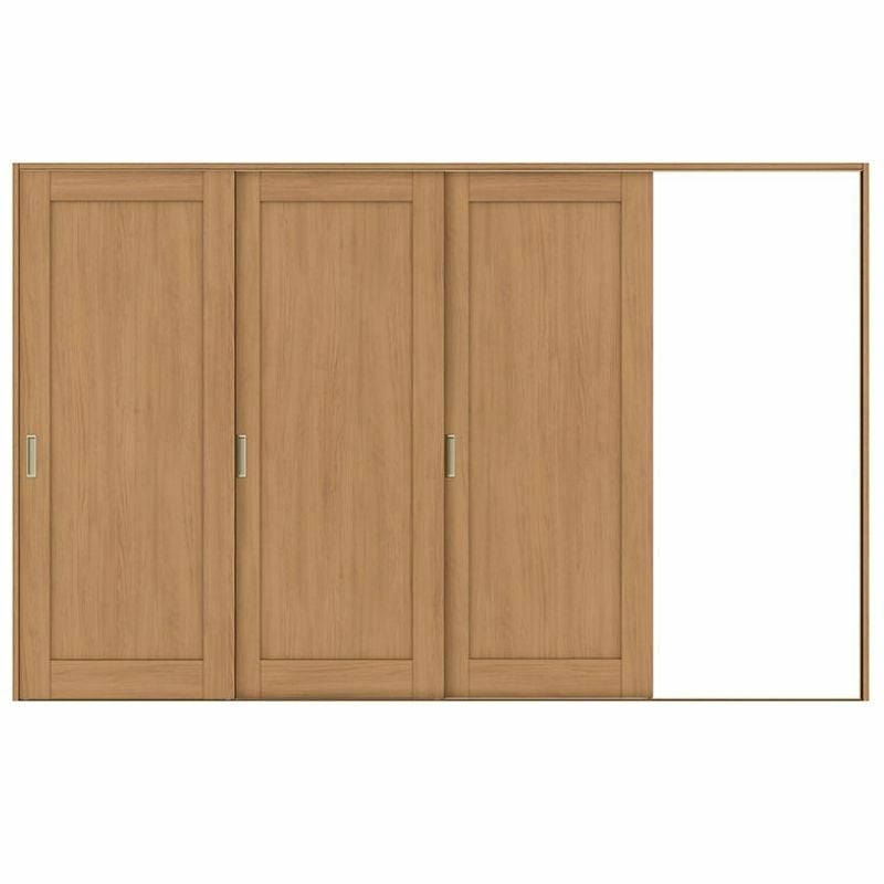 室内引戸 片引き戸 3枚建 Vレール方式 ラシッサS パネルタイプ LAG ケーシング付枠 3220 W3220×H2023mm リクシル トステム 片引戸 ドア リフォーム LIXIL/TOSTEM リビング建材 室内建具 戸 扉 ドア リフォーム DIY