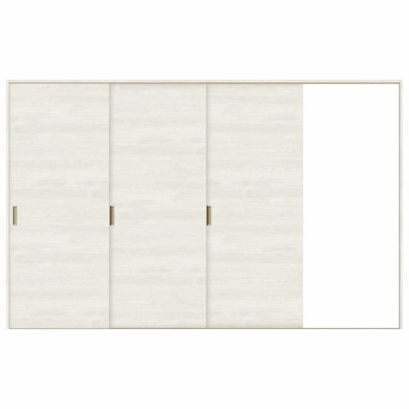 室内引戸 片引き戸 3枚建 Vレール方式 ラシッサS パネルタイプ LAB ノンケーシング枠 3220 W3220×H2023mm リクシル トステム 片引戸 ドア リフォーム LIXIL/TOSTEM リビング建材 室内建具 戸 扉 ドア リフォーム DIY