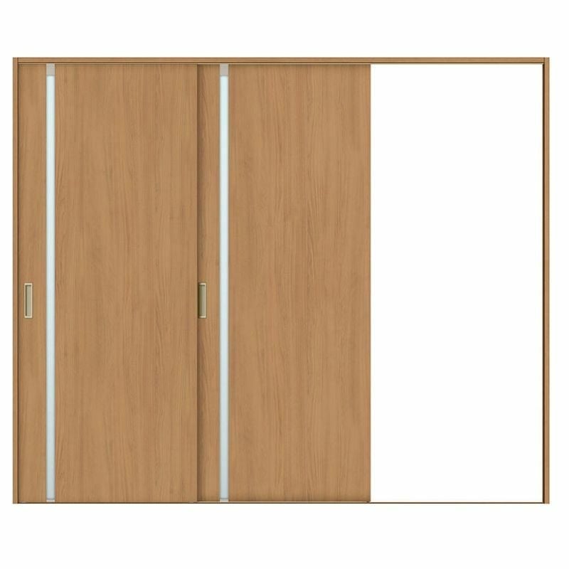 室内引戸 片引き戸 2枚建 Vレール方式 ラシッサS ガラスタイプ LGL ケーシング付枠 2420 W2432×H2023mm リクシル トステム 片引戸 ドア LIXIL/TOSTEM リビング建材 室内建具 戸 扉 ドア リフォーム DIY