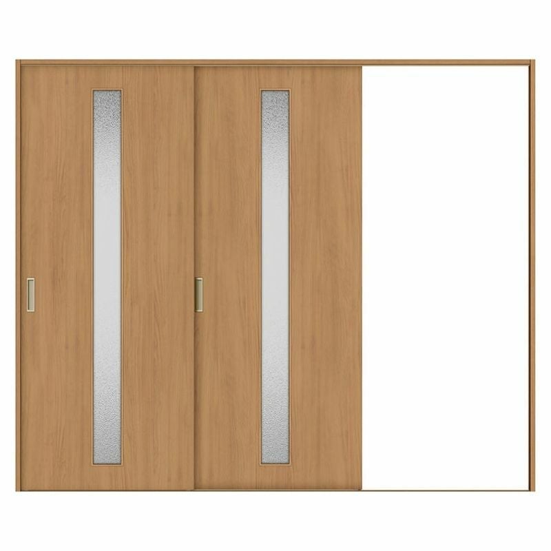 室内引戸 片引き戸 2枚建 Vレール方式 ラシッサS ガラスタイプ LGA ケーシング付枠 2420 W2432×H2023mm リクシル トステム 片引戸 ドア LIXIL/TOSTEM リビング建材 室内建具 戸 扉 ドア リフォーム DIY