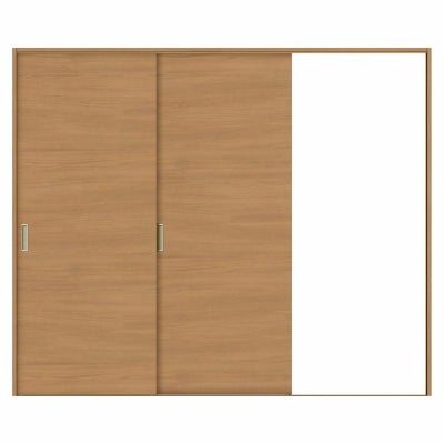 室内引戸 片引き戸 2枚建 Vレール方式 ラシッサS パネルタイプ LAB ケーシング付枠 2420 W2432×H2023mm リクシル トステム 片引戸 ドア LIXIL/TOSTEM リビング建材 室内建具 戸 扉 ドア リフォーム DIY