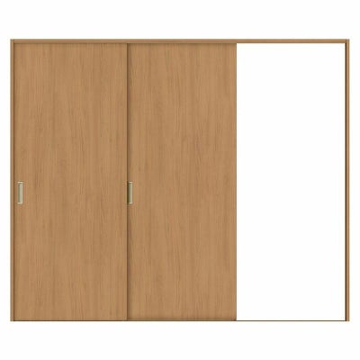 室内引戸 片引き戸 2枚建 Vレール方式 ラシッサS パネルタイプ LAA ケーシング付枠 2420 W2432×H2023mm リクシル トステム 片引戸 ドア LIXIL/TOSTEM リビング建材 室内建具 戸 扉 ドア リフォーム DIY