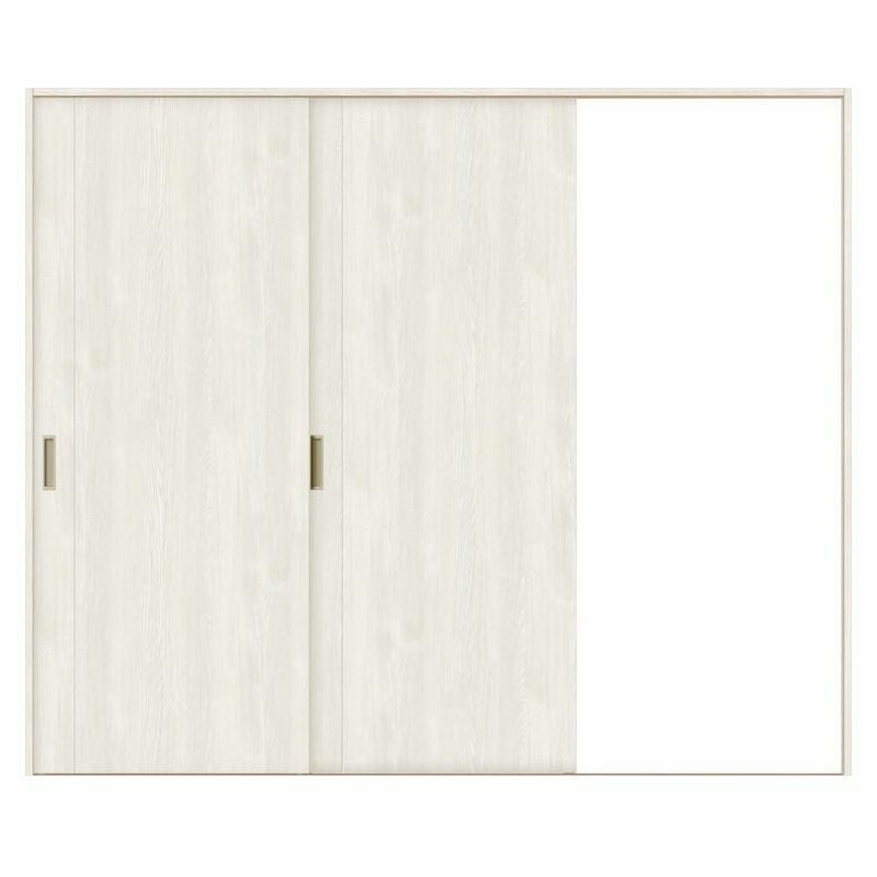 室内引戸 片引き戸 2枚建 Vレール方式 ラシッサS パネルタイプ LAC ノンケーシング枠 2420 W2432×H2023mm リクシル トステム 片引戸 ドア LIXIL/TOSTEM リビング建材 室内建具 戸 扉 ドア リフォーム DIY