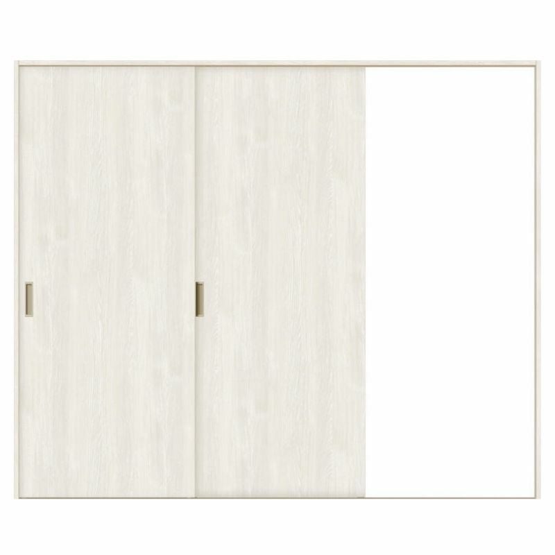 室内引戸 片引き戸 2枚建 Vレール方式 ラシッサS パネルタイプ LAA ノンケーシング枠 2420 W2432×H2023mm リクシル トステム 片引戸 ドア LIXIL/TOSTEM リビング建材 室内建具 戸 扉 ドア リフォーム DIY