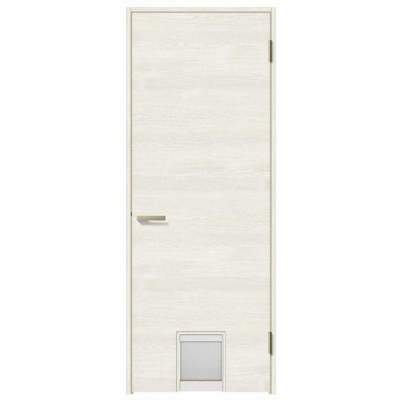 ペットドア付室内ドア ラシッサS LAB ノンケーシング枠 0720 W780×H2023mm パネルドア 錠付き/錠なし リクシル LIXIL 小型/中型 ペットドア付き 屋内 セミオーダー 建具 ドア 木製 おしゃれ 室内ドア 交換 リフォーム DIY 【リフォームおたすけDIY】