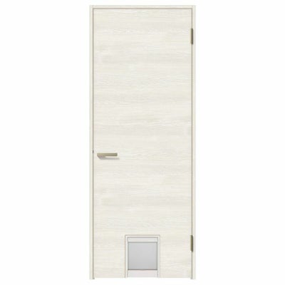 ペットドア付室内ドア ラシッサS LAB ノンケーシング枠 0720 W780×H2023mm パネルドア 錠付き/錠なし リクシル LIXIL 小型/中型 ペットドア付き 屋内 セミオーダー 建具 ドア 木製 おしゃれ 室内ドア 交換 リフォーム DIY 【リフォームおたすけDIY】