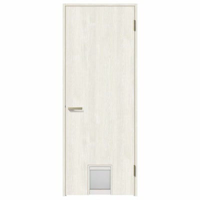 ペットドア付室内ドア ラシッサS LAA ノンケーシング枠 0720 W780×H2023mm パネルドア 錠付き/錠なし リクシル LIXIL 小型/中型 ペットドア付き 屋内 セミオーダー 建具 ドア 木製 おしゃれ 室内ドア 交換 リフォーム DIY 【リフォームおたすけDIY】