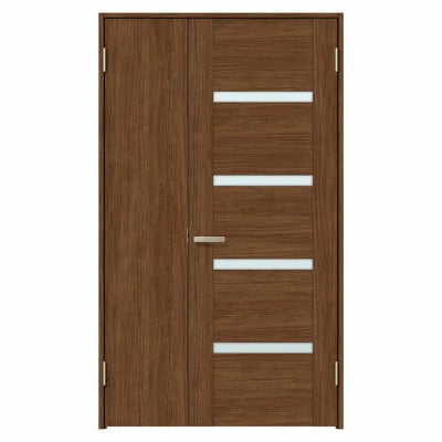 室内ドア 親子ドア ラシッサS LGR ケーシング付枠 1220 W1188×H2023mm ガラス入りドア 錠付き/錠なし リクシル LIXIL 屋内 セミオーダー 建具 ドア 木製 おしゃれ 室内ドア 交換 リフォーム DIY 【リフォームおたすけDIY】