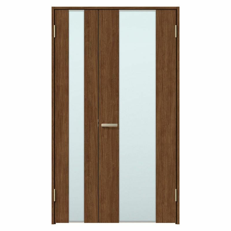 室内ドア 親子ドア ラシッサS LGN ケーシング付枠 1220 W1188×H2023mm ガラス入りドア 錠付き/錠なし リクシル LIXIL 屋内 セミオーダー 建具 ドア 木製 おしゃれ 室内ドア 交換 リフォーム DIY 【リフォームおたすけDIY】