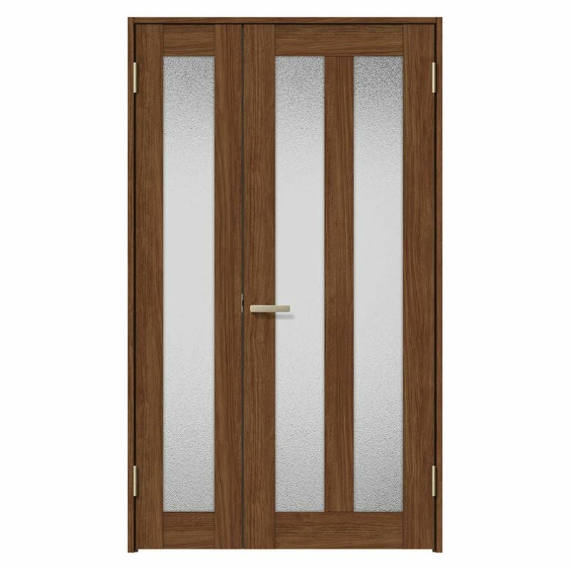 室内ドア 親子ドア ラシッサS LGG ケーシング付枠 1220 W1188×H2023mm ガラス入りドア 錠付き/錠なし リクシル LIXIL 屋内 セミオーダー 建具 ドア 木製 おしゃれ 室内ドア 交換 リフォーム DIY 【リフォームおたすけDIY】