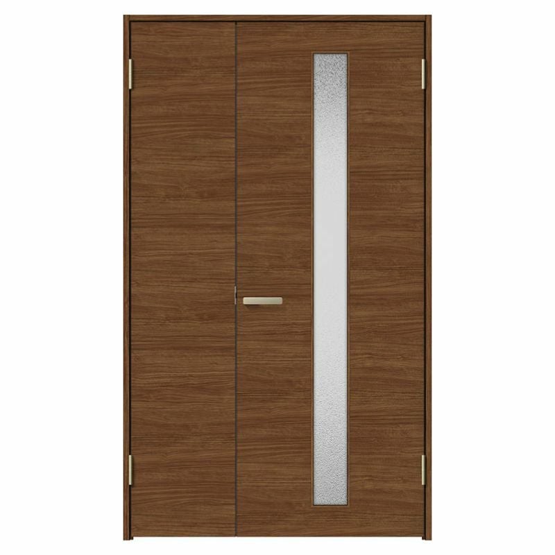 室内ドア 親子ドア ラシッサS LGB ケーシング付枠 1220 W1188×H2023mm ガラス入りドア 錠付き/錠なし リクシル LIXIL 屋内 セミオーダー 建具 ドア 木製 おしゃれ 室内ドア 交換 リフォーム DIY 【リフォームおたすけDIY】