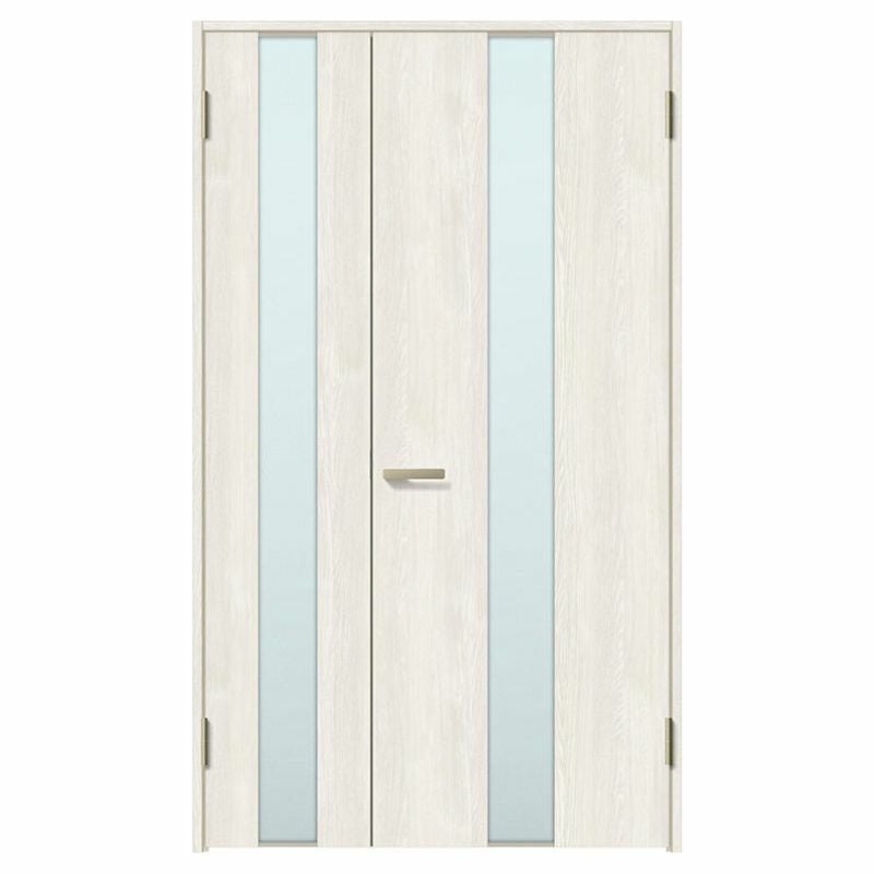 室内ドア 親子ドア ラシッサS LGM ノンケーシング枠 1220 W1188×H2023mm ガラス入りドア 錠付き/錠なし リクシル LIXIL 屋内 セミオーダー 建具 ドア 木製 おしゃれ 室内ドア 交換 リフォーム DIY 【リフォームおたすけDIY】