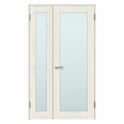 室内ドア 親子ドア ラシッサS LGK ノンケーシング枠 1220 W1188×H2023mm ガラス入りドア 錠付き/錠なし リクシル LIXIL 屋内 セミオーダー 建具 ドア 木製 おしゃれ 室内ドア 交換 リフォーム DIY 【リフォームおたすけDIY】