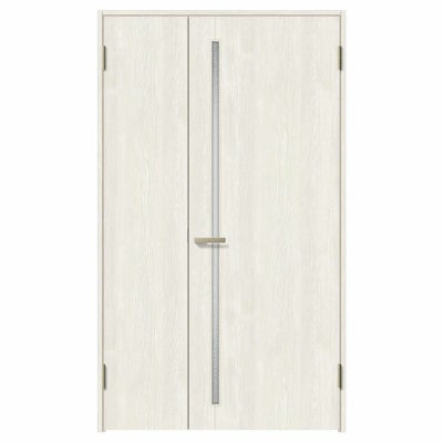 室内ドア 親子ドア ラシッサS LGC ノンケーシング枠 1220 W1188×H2023mm ガラス入りドア 錠付き/錠なし リクシル LIXIL 屋内 セミオーダー 建具 ドア 木製 おしゃれ 室内ドア 交換 リフォーム DIY 【リフォームおたすけDIY】