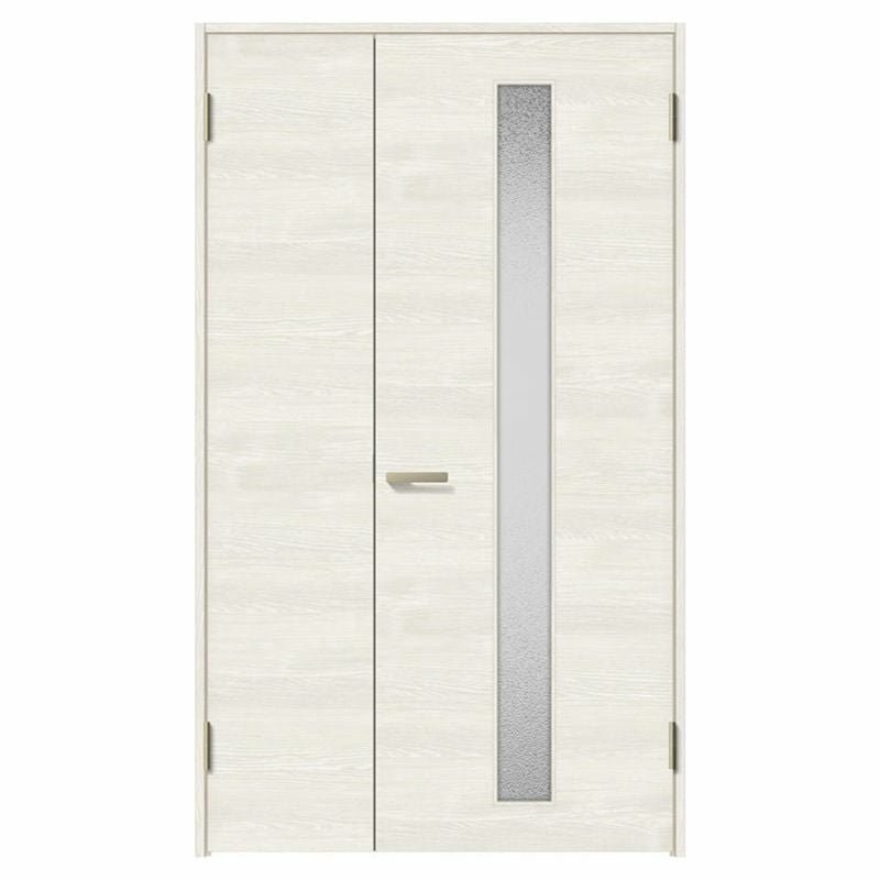 室内ドア 親子ドア ラシッサS LGB ノンケーシング枠 1220 W1188×H2023mm ガラス入りドア 錠付き/錠なし リクシル LIXIL 屋内 セミオーダー 建具 ドア 木製 おしゃれ 室内ドア 交換 リフォーム DIY 【リフォームおたすけDIY】