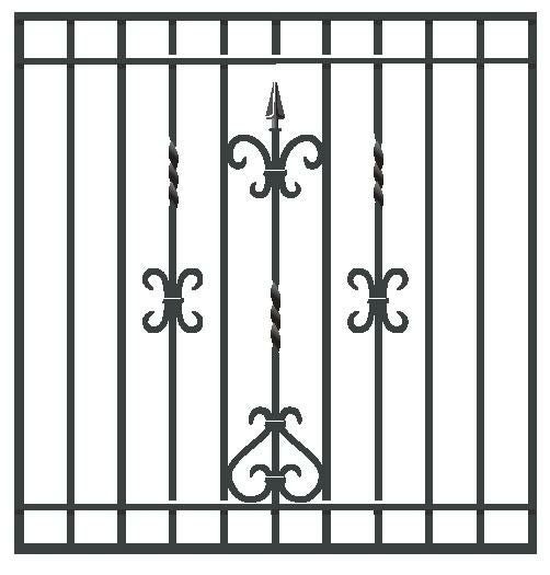 鋳物面格子 ブリティッシュ型 07409 W1010×H1096mm 壁付 LIXIL/TOSTEM リクシル/トステム 窓サッシ アルミ面格子 デザイン格子 おしゃれ 後付け リフォーム DIY