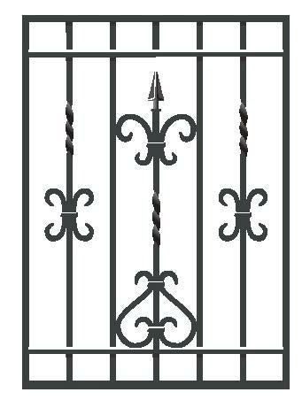 鋳物面格子 ブリティッシュ型 03607 W640×H896mm 壁付 LIXIL/TOSTEM リクシル/トステム 窓サッシ アルミ面格子 デザイン格子 おしゃれ 後付け リフォーム DIY