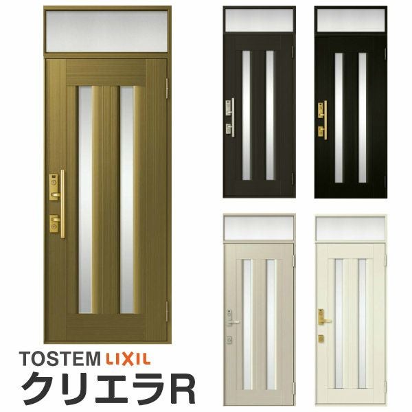 リクシル 玄関ドア クリエラR 片開きドア 16型ランマ付 ドアクローザー