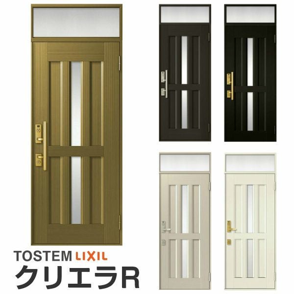 リクシル 玄関ドア クリエラR 片開きドア 16型ランマ付 ドアクローザー