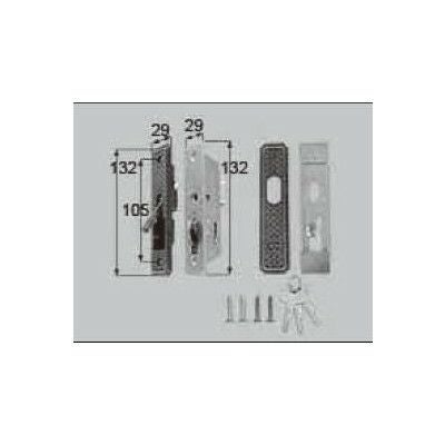 LIXIL/TOSTEM ドア引戸用部品 錠 玄関・店舗・勝手口引戸 召合せ錠：内外錠[L2Y11] [リクシル][トステム]
