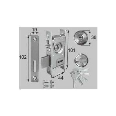 LIXIL/TOSTEM 窓サッシ用部品 錠 断熱(樹脂)商品 その他：シリンダー錠セット[FNMZ221] [リクシル][トステム]