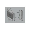 LIXIL/TOSTEM ドア引戸用部品 その他 玄関・店舗・勝手口・テラスドア：ハサミナットNo.2[FNMZ037] [リクシル][トステム] 2枚目