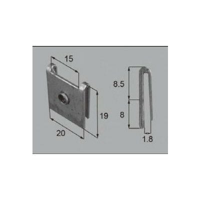 LIXIL/TOSTEM ドア引戸用部品 その他 玄関・店舗・勝手口・テラスドア：ハサミナットNo.2[FNMZ037] [リクシル][トステム] 2枚目
