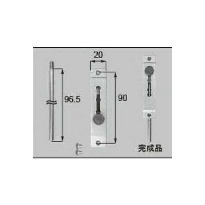 LIXIL/TOSTEM 窓サッシ用部品 錠 雨戸：雨戸錠[E1X12] [リクシル][トステム]
