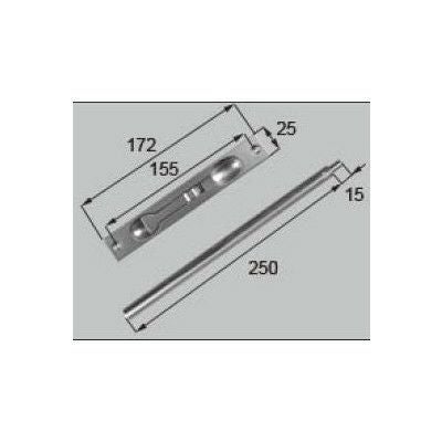 LIXIL/TOSTEM ドア引戸用部品 フランス落し 玄関店舗勝手口テラスドア：フランス落しセット[D1Y40] [リクシル][トステム]
