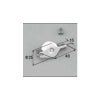 LIXIL/TOSTEM 窓サッシ用部品 戸車 雨戸：ドブ用戸車(雨戸サッシ用)[AZWS611] [リクシル][トステム] 2枚目