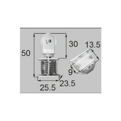 LIXIL/TOSTEM ドア引戸用部品 戸車 浴室中折れドア：戸車[AZWS606] [リクシル][トステム]