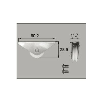 LIXIL/TOSTEM 窓サッシ用部品 戸車 アルミサッシ：戸車[AZWS027] [リクシル][トステム]