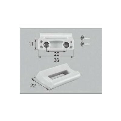 LIXIL/TOSTEM 窓サッシ用部品 引手 網戸：引手[AZWB115]把手] [リクシル][トステム]