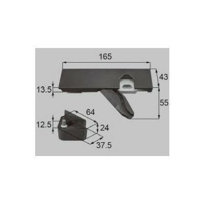 LIXIL/TOSTEM リビング建材用部品 ドア ソフトモーション：コンパクトドアソフトモーション(右)[MZDZCS023R] [リクシル][トステム]