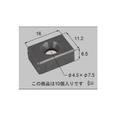 LIXIL/TOSTEM 窓サッシ用部品 錠 オーレル雨戸サッシ：ストッパー錠[FNMB154]中折れ雨戸] [リクシル][トステム]