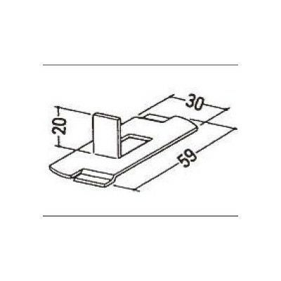LIXIL/TOSTEM ドア引戸用部品 その他 玄関・店舗・勝手口・テラスドア：アンカー[D1Y44] [リクシル][トステム]