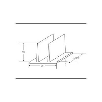 LIXIL/TOSTEM ドア引戸用部品 気密材パッキン 玄関店舗勝手口引戸：ランマパッキン[AZWB951] [リクシル][トステム] 2枚目