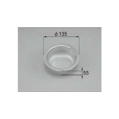 LIXIL/TOSTEM 住器用部品 キッチン 排水部 排水部品：NHGシンク オールステンレス排水ゴミカゴ[KKZZZZ351P] [リクシル][トステム]