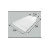 LIXIL/TOSTEM 住器用部品 バスルーム 浴槽 浴槽蓋：巻き蓋 590×990[KCAAD101] [リクシル][トステム]