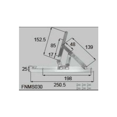 LIXIL/TOSTEM 窓サッシ用部品 その他 その他：フリクションアーム[FNMS031] [リクシル][トステム]