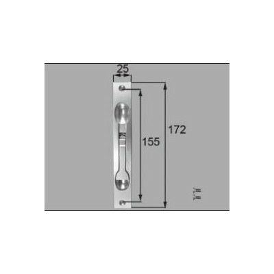 LIXIL/TOSTEM ドア引戸用部品 フランス落し 玄関店舗勝手口テラスドア：フランス落し[FNMS021] [リクシル][トステム] 2枚目