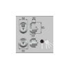 LIXIL/TOSTEM ドア引戸用部品 錠 玄関店舗勝手口テラスドア ロック：シリンダーセットWキー[DDZZ2003] [リクシル][トステム]