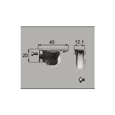 LIXIL/TOSTEM 窓サッシ用部品 戸車 アルミサッシ：戸車(下桟使用変更後)[AZWS618] [リクシル][トステム]