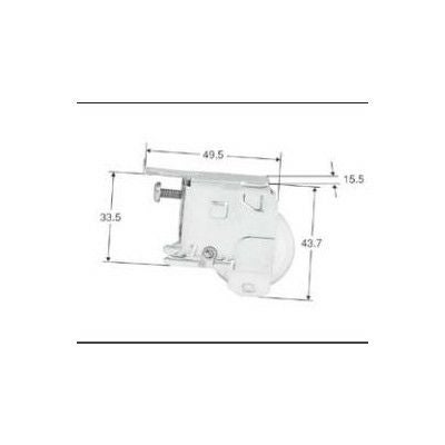 LIXIL/TOSTEM ドア引戸用部品 戸車 玄関・店舗・勝手口引戸：戸車[AZWS034] [リクシル][トステム]