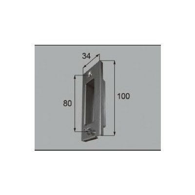 LIXIL/TOSTEM ドア引戸用部品 錠 玄関店舗勝手口テラスドア ストライクセット：ストライクセット[AZWB880] [リクシル][トステム]