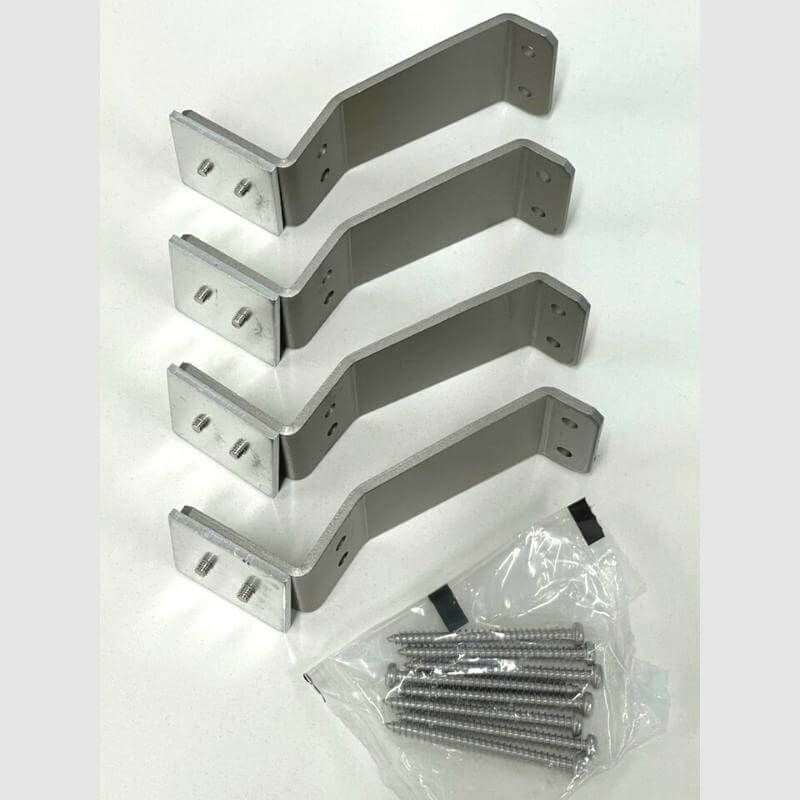 縦面格子 C型 特注 W1626-1825×H382-581mm オーダーサイズ 壁付/枠付 たて面格子 後付け アルミ 窓格子 取付 LIXIL リクシル TOSTEM トステム リフォーム DIY 9枚目