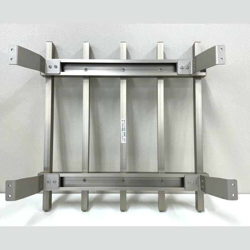 縦面格子 C型 特注 W1426-1625×H1182-1381mm オーダーサイズ 壁付/枠付 たて面格子 後付け アルミ 格子 LIXIL リクシル TOSTEM トステム リフォーム DIY 7枚目