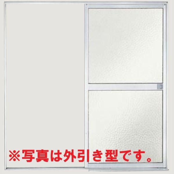 LIXIL/リクシル 浴室引き戸 枠付 片引き戸・内引き型（浴槽側） 樹脂 