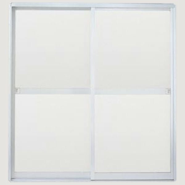 浴室引戸 (引き戸) 枠付 引き違い戸 樹脂パネル H-17-178 W1770H1787 LIXIL/リクシル アルミサッシ 引違い