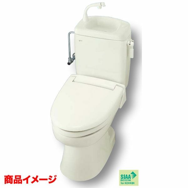 メーカー直送で送料無料！】INAX トイレーナR 洋風簡易水洗便器＋止水